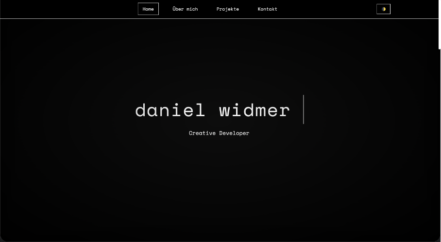 Vorschau: Meine Website